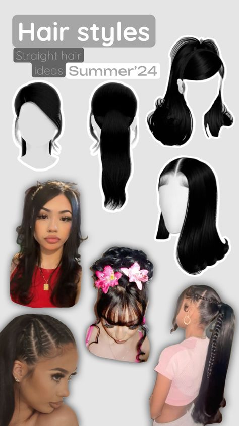 #hairstyles #latina #blackgirlmagic #hair #hairinspo #straighthair #silkpress #cute #summer24 #summer2024 #summer #baddie Baddie Hairstyles Latina, Cute Latina Hairstyles, Latina Hairstyles, Summer Baddie, Latina Hair, Black Hair Updo Hairstyles, Cute Simple Hairstyles, Hairdos For Curly Hair, To Cute