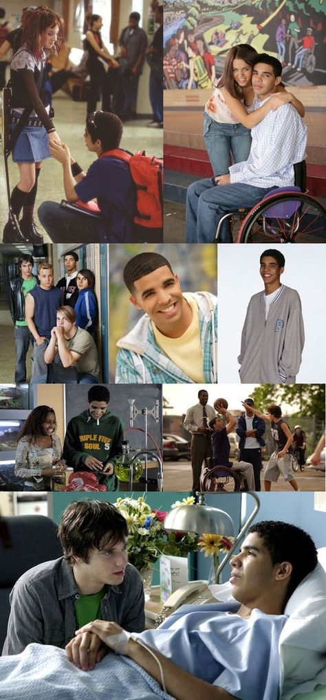 Drake started in the tv show Degrassi. Drake rapped in tv show then later on was discovered by Lil Wayne. Jimmy Brooks Degrassi, Drake Collage, Drake Party, Jimmy Brooks, Rappers Delight, Justin Kelly, Aubrey Graham, Champagne Papi, Drizzy Drake