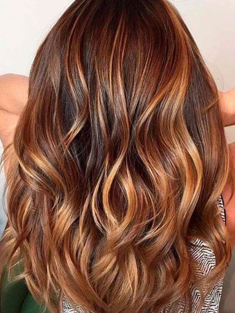 Balayage Highlights Inspiration For Your Next Salon Visit Auburn Blonde Highlights, Alien Mothership, Balayage Auburn, Auburn Hair With Highlights, Auburn Blonde, Highlights Inspiration, Brown Auburn Hair, Light Brown Hair With Highlights, Hair Color Light