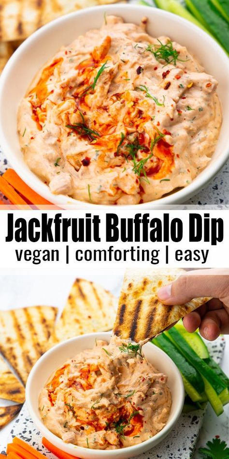 Vegan Easy Recipes, Comforting People, Desserts Mexican, Vegan Dip Recipes, Noodles Healthy, Vegan Apps, Buffalo Dip, Recipes Zucchini, Vegan Dips