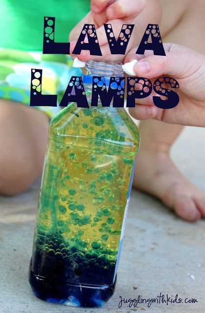 Remember back in the day when lava lamps were popular? Well here’s how you can re-create that fun for the kids in a water bottle. Supplies: Water Bottle Food Coloring Vegetable Oil Water Alka… Homemade Lava Lamp, Felt Making, Market Day Ideas, Making Felt, Kids Market, Alka Seltzer, Lava Lamps, Market Day, Juggling