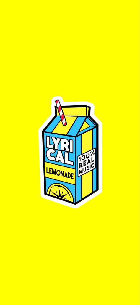 Lyrical Lemonade Logo, Lyrical Lemonade Wallpaper, Lemonade Logo, Lyrical Lemonade, Tupac Makaveli, Iphone Backgrounds, Best Youtubers, Think Of Me, Tupac