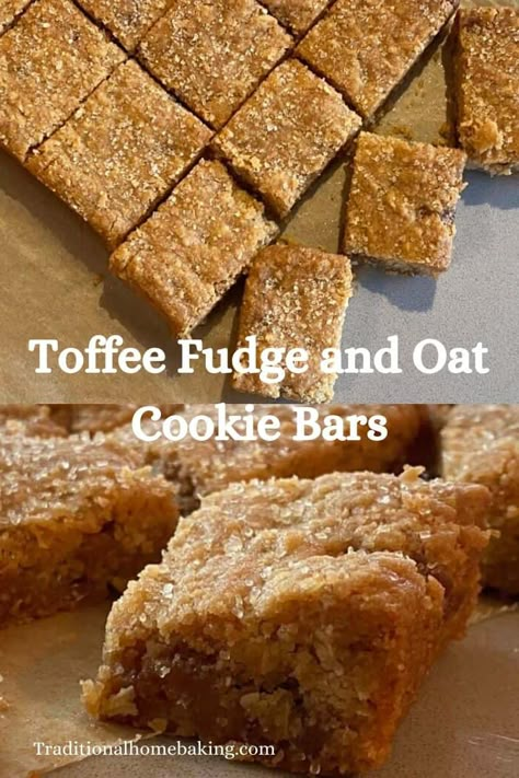 Oat Traybake, Biscoff Flapjack, Toffee Fudge, Flap Jacks, Concrete Cake, Sweet Slices, Slice Recipes, Demerara Sugar, Cornflake Cookies