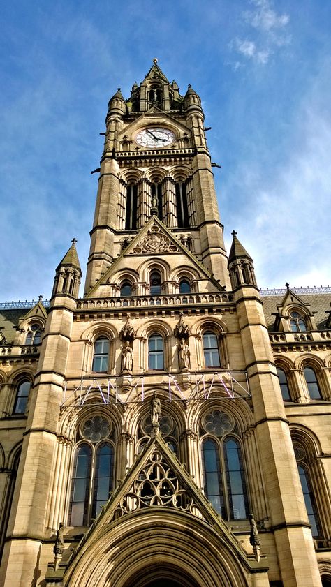 Manchester Town Hall, 4/16/2014 Town Hall 4, Manchester Architecture, Manchester Town Hall, Nokia Lumia 920, Town Hall, Barcelona Cathedral, Notre Dame, Manchester, Barcelona