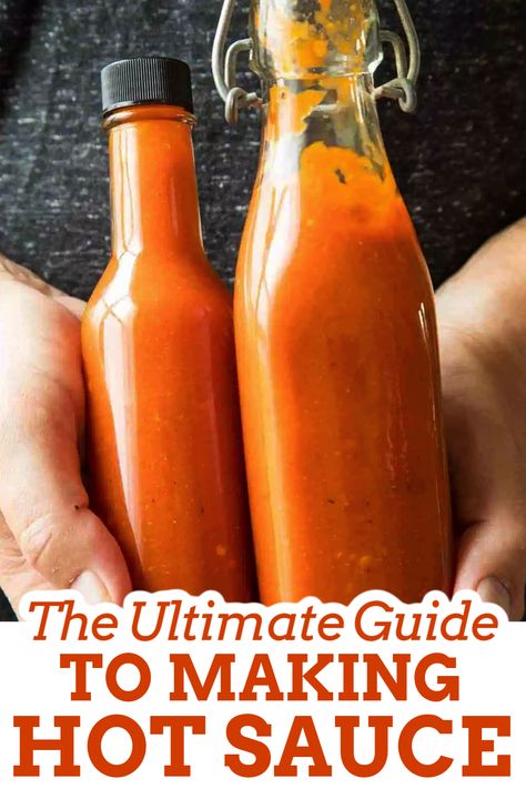 Homemade Tabasco Sauce Recipe, International Sauces, Tabasco Sauce Recipe, Tabasco Peppers, Diy Sauces, Tabasco Hot Sauce, Hot Pepper Recipes, Condiments Recipes, Chili Pepper Recipes