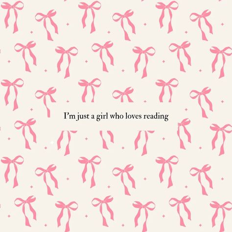 I'm just a bookish girl 🥰 #bookish #bookmeme #bookhumor #readerproblems #readerhumor #tbr #bookshop #Bookstagram #bookgirly Pink Books Wallpaper Aesthetic, Pink Bookish Wallpaper, Book Sale Poster Design, I Am Just A Girl Aesthetic, Bookish Icons, Bookish Widgets, Bookish Pfp, Booktube Aesthetic, I’m Just A Girl