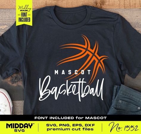 Basketball Shirt Designs, Team Template, Basketball Tshirt Designs, Basketball Mom Svg, Football Clipart, Basketball Logo, Team Logo Design, Basketball Svg, Cricut Png