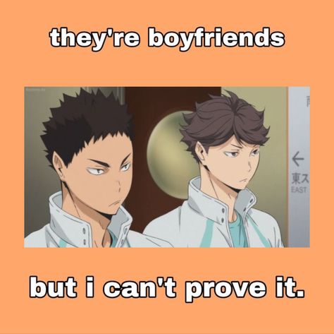 #iwaoi #haikyuu #anime #lgbtqia+ Iwaoi Fanart Spicy, Iwaoi Comic, Iwaoi Fanart, Fanart Spicy, Incorrect Quotes, Haikyuu Anime, Haikyu!!, Volleyball, I Love