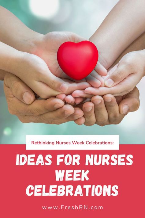 Rethink nurses week with these ideas for nurses week celebrations from an actual nurse. Nurses don’t want water bottles. It’s an added bonus to the facility if your Nurse’s Week recognition and efforts also rejuvenate the staff. #FreshRN #nurse #nurses #nursesweek Ideas For Nurses Week, Perioperative Nurses Week, Nurses Week Ideas, Er Nurses Week, Emergency Nurses Week, Cna Appreciation, Perioperative Nursing, Ed Nurse, Nursing Motivation