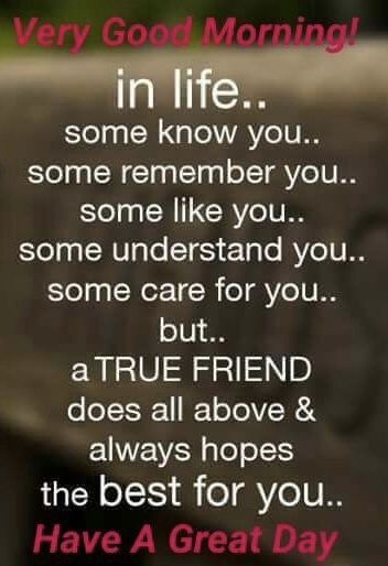 True Friend Quotes, Good Morning Messages Friends, Very Good Morning, Good Morning Quotes Friendship, Good Morning Hug, Inspirational Good Morning Messages, Morning Quotes For Friends, Quotes Morning, Good Morning My Friend