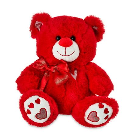 Cute Teddy Bear Pics, Pink Glitter Shoes, Red Teddy Bear, Valentines Day Bears, Large Teddy Bear, Teddy Bears Valentines, Cuddly Teddy Bear, Red Valentine, Teddy Bear Pictures