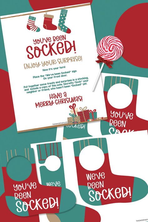 You Been Socked Christmas, Sock Trends 2022, You’ve Been Socked Printable, Staff Gift Exchange Ideas, Youve Been Socked Christmas Office, You Have Been Socked Christmas Ideas, You Have Been Socked Christmas, Staff 12 Days Of Christmas Ideas, You've Been Socked Free Printable