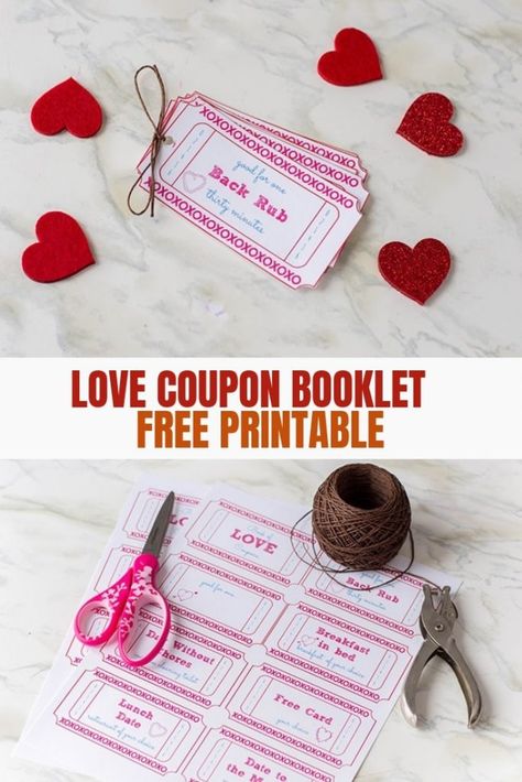 Gift Coupon Design, Printable Love Coupons, Spouse Gifts, Free Printables Organization, Valentines Games, Free Printable Coupons, Valentines Coupons, Pozole, Love Coupons