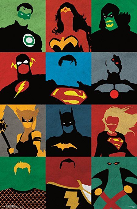 Dc Comics Poster, Art Dc Comics, Martian Manhunter, Univers Dc, Comic Poster, Fabric Poster, Arte Dc Comics, Wonder Women, Pahlawan Super