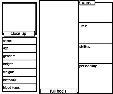 Ref Sheet Template, Oc Ref Sheet Template, Oc Introduction Sheet, Oc Introduction, Oc Card, Oc Ref Sheet, Character Profile Template, Character Sheet Writing, Minecraft Oc