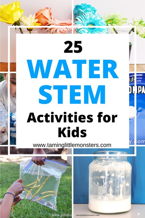 Water Stem Activities, Steam Activities Elementary, Summer Stem Activities, Toddler Stem, Stem Camp, Stem Activities For Kids, Stem Activities Preschool, Kindergarten Stem, Elementary Stem Activities