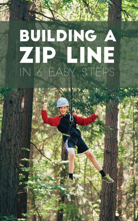 Zipline Backyard No Trees, Diy Zipline How To Build, Backyard Zipline Ideas, Tree Zipline, Zipline Backyard, Diy Zip Line, Diy Zipline, Backyard Zipline, Forest Playground