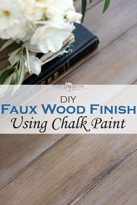 Chalk Paint To Look Like Wood, Chalk Paint Faux Wood, Faux Barnwood Finish, Paint Table To Look Like Wood, Faux Wood Paint Dining Table, Chalk Paint Natural Wood Look, Chalk Paint Projects Before And After, Chalk Paint Wood Look, Faux Wood Painted Furniture