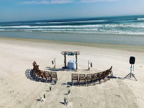 Natalia Wide Sided Bamboo Arch setup with semi circle Bamboo Chairs for beach wedding or destination wedding in Florida. Wedding Arch. Wedding photography. Wedding planner. Beach Wedding No Chairs, Wedding Arch No Flowers, Bamboo Arch, Beach Wedding Arch, Bamboo Chairs, Wedding In Florida, Simple Beach Wedding, Aisle Decorations, Wedding Wows