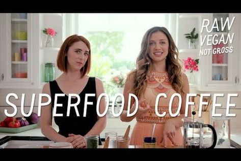 Superfood Coffee Raw Vegan Not Gross, Raw Vegan Breakfast, Superfood Coffee, Laura Miller, Vegan Chef, Vegan Raw, Raw Desserts, Raw Vegan Recipes, Healthy Diet Recipes