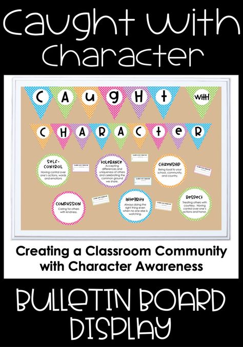 Character Traits Bulletin Board Ideas, Character Traits Bulletin Boards, Character Trait Bulletin Board Ideas, Character Bulletin Boards, Character Education Bulletin Boards, Staff Bulletin Boards, Middle School Humanities, Interactive Bulletin Board, Character Counts