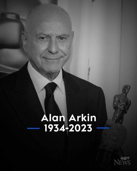 Sad to hear of the passing of renowned actor Alan Arkin. Rest in Peace. Alan Arkin, In Memorian, Black White Photos, In Peace, Voice Actor, Rest In Peace, The Voice, Actors, Black And White