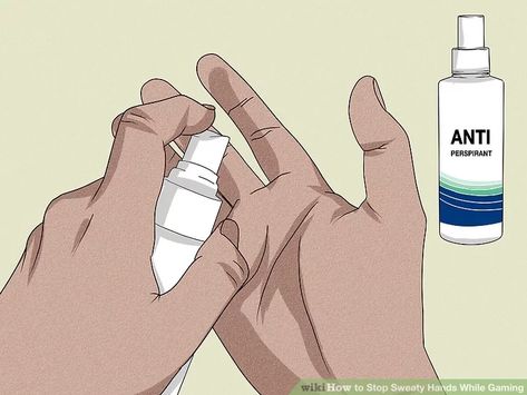 6 Simple Ways to Stop Sweaty Hands While Gaming - wikiHow Sweaty Hands, Sweat Gland, No Way, Simple Way, Make It, Gaming