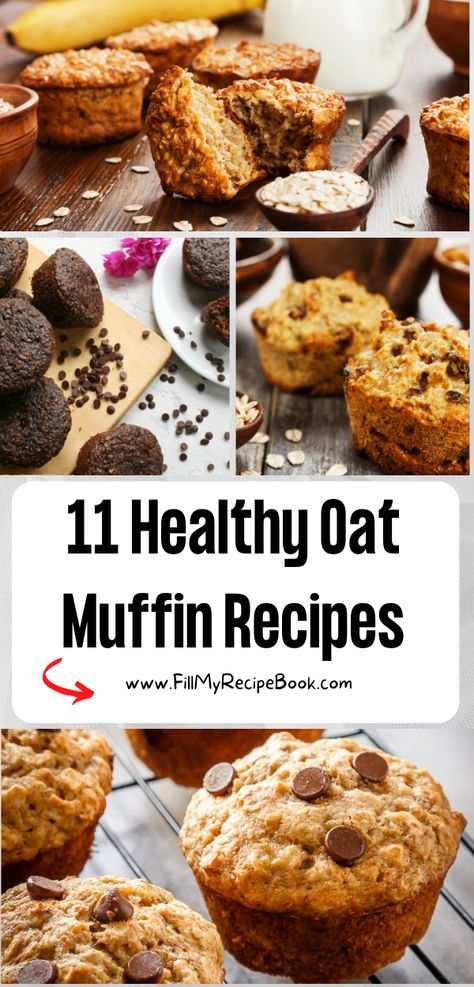 11 Healthy Oat Muffin Recipes. Muffins filled with blueberries and and chocolate chips, made with oats and banana and carrots, for breakfast. Rolled Oats Muffins Healthy, Oat Muffins Healthy Flourless, Jumbo Muffin Recipes Healthy, Healthy Oat Muffin Recipes, Oatmeal Muffins Quick Oats, Oats Muffins Healthy, Oatmeal Muffins Healthy Easy, Oat Muffin Recipes, Oatmeal Muffins Recipes