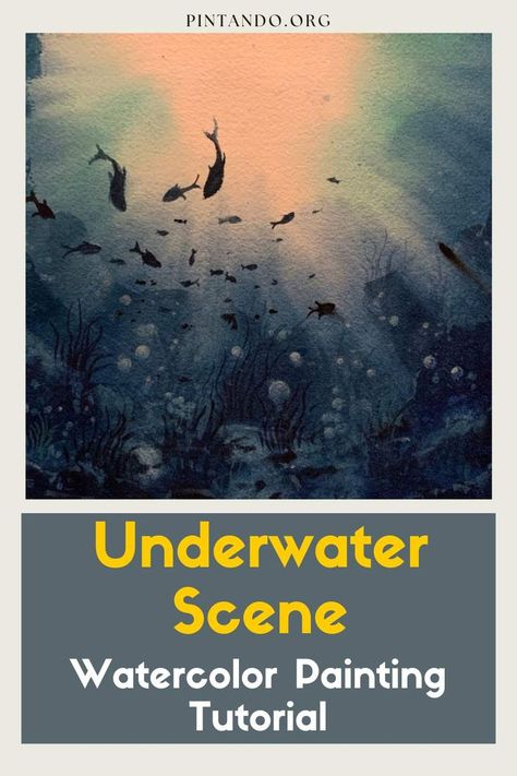 Dive into the world of watercolors with our latest tutorial! Explore the depths of your creativity as we guide you through the enchanting process of creating an underwater scene. Discover the secrets of watercolor, from choosing the perfect materials to mastering the techniques that bring the ocean to life on your canvas. Join us on this artistic journey and let your imagination flow like the tides. Whether you're a seasoned artist or just starting out, you'll be amazed at what you can... Underwater Watercolour Painting, Underwater Painting Tutorial, Underwater Watercolor Painting Tutorial, Underwater Watercolor Painting, Underwater Watercolor, Watercolor Painting Tutorial, Parrot Painting, Underwater Painting, Underwater Scene