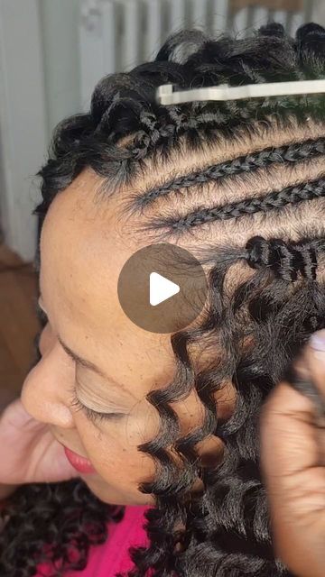 Brittany | Traveling Hair Stylist on Instagram: "How To: Crotchet Hack For Beginners  Follow To Learn How To Do Hair. SAVE AND TRY FOR LATER. Call 301-485-9298 for your next appointment. 

❗️CROTCHET HAIR: Freetress Beach Wave 

❤️Subscribe for $19.99, Master so much with these tutorials.  Don't sell yourself short. Invest in yourself

✨️I AM A LICENSED TRAVELING STYLIST SERVING THE DMV AREAS.  DC,MD, AND SOME AREAS IN VA.  CALL OR TEXT 301-485-9298 FOR YOUR NEXT HOME VISIT.

#crotchethairstyles #crotchethair #crotchetcurls #curlycrotchet #igtutorial #igtutorials #protectivestyles #protectivehairstyle #explore #viralreels #dmvhairstylist" How To Braid Hair For Crochet Braids, How To Crochet For Beginners Hair, Crotchet Braids Pattern Hair, How To Crochet Hair For Beginners, Water Wave Crochet Hairstyles, Braid Down For Crochet, Braid Pattern For Crochet Braids, Crotchet Braid Pattern, Crochet Braid Styles Ideas