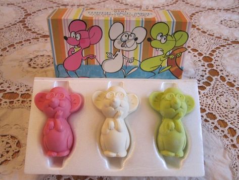 Avon 'Three Nice Mice Soaps' ~ 1971-1972 Retro Things, Avon Perfume Bottles, Avon Collectibles, Spice Set, Avon Perfume, Avon Vintage, Avon Products, Personal History, Goat Milk Soap