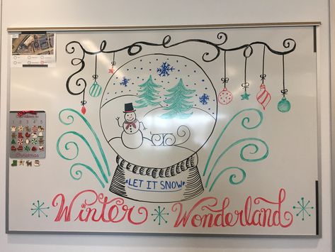 December White Board Art, Christmas Dry Erase Board Drawings, Whiteboard Christmas Drawings, Winter Dry Erase Board Art, Thanksgiving Dry Erase Board Ideas, Holiday Whiteboard Ideas, White Board Christmas Ideas, December Whiteboard Ideas, December White Board Ideas