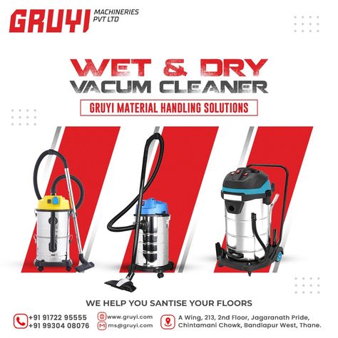 Wet & Dry Vacuum Cleaner
Social Media Industrial Machine Post Machine Social Media Post, Industrial Poster Design, Industrial Social Media, Vacuum Cleaner Ads, Industrial Poster, Power Tools Design, Tool Poster, Furniture Graphic, Advertising Graphics