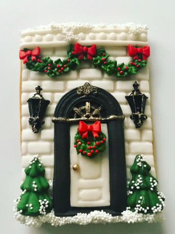 gingerbread house Christmas Cake Designs, Cookie House, The Enchanted Home, Clay Christmas, Christmas Clay, Enchanted Home, Christmas Gingerbread House, Polymer Clay Christmas, Xmas Cookies