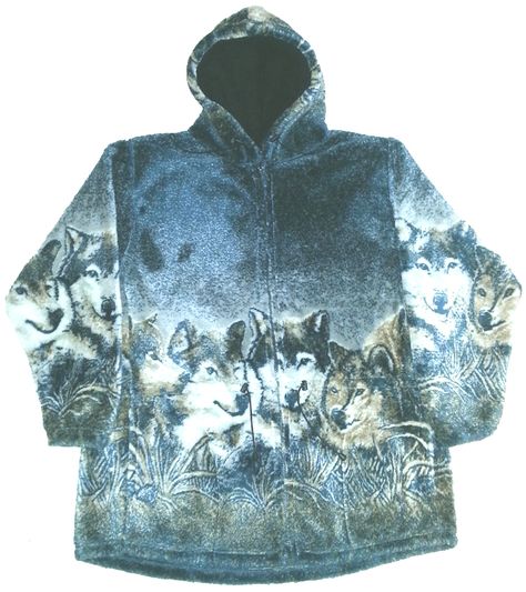 Wolf Faces Plush Fleece Hooded Wolves Jacket Wolf Fleece, Wolf Face, Boots Fall, Women's Coats & Jackets, Inspirational Women, Black Jacket, Wolves, Fleece Jacket, Ladies Tops Fashion