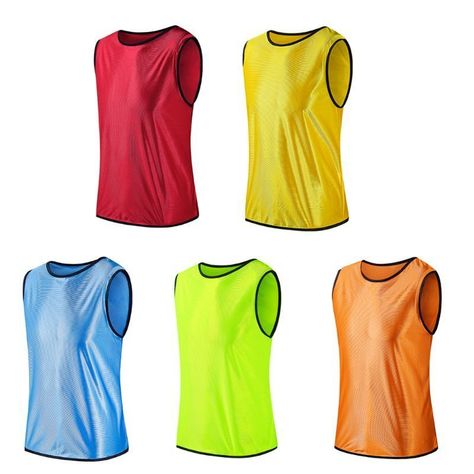 Basketball Soccer Loose Gym for Tops Quick Dry Sleeveless Sports Shirt Men brand new and Features: Great for practice and school gym. This vest is very eye catching. A comfortable, fashionable and durable vest. The fine workmanship vest is for for your working out. Nice design with practical use which will make you more appealing. Specification: Color: blue, red, green, orange, yellow Material: polyester micro mesh Size: 65cm(25.6in) × 45cm(17.72in) Quantity: 1pc Note: Transition: 1cm=10mm=0.39inch Please allow 0-1cm error due to manual measurement. pls make sure you do not mind before you bid. Due to the difference between different monitors, the picture may not reflect the actual color of the item. Thank you! Package includes: 1 × Sports Vest School Gym, T Shirt Picture, Sports Vest, Kids Soccer, Group Shirts, Team Jersey, Soccer Training, Womens Basketball, Soccer Team