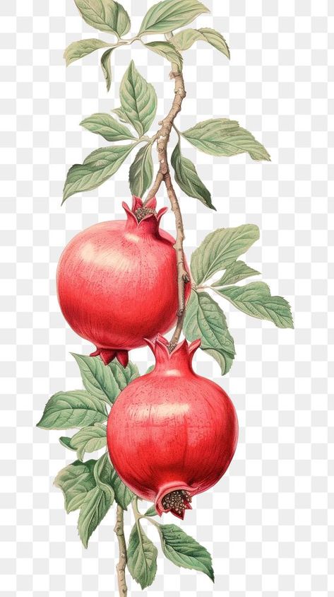 Pomegranate On Tree, Pomegranate Reference, Pomegranate Sketch, Wallpaper Pomegranate, Drawing Pomegranate, Pomegranate Background, Sketch Fruit, Pomegranate Pictures, Pomegranate Aesthetic