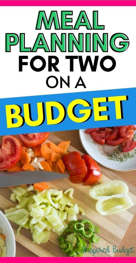 Do you want to learn how to meal plan for two on a budget? Here are budget friendly ways to meal plan. #mealplanningtips #mealplanonabudget #mealplanfortwo #mealplanfortwoonabudget #mealplanninghacks Meal Planning For Two, Meal Plan For Two, Pantry Planning, Eat Healthy Meals, Budget Friendly Dinner Recipes, Easy Weekly Meals, Meal Planning On A Budget, Frugal Meal Planning, Frugal Cooking