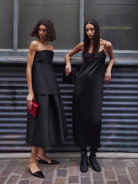 Scandi Minimalist, Elin Kling, Dress Code Wedding, Bella Hadid Outfits, Stylish Couple, Evening Outfits, Guest Outfit, Black Dresses, Style Guide