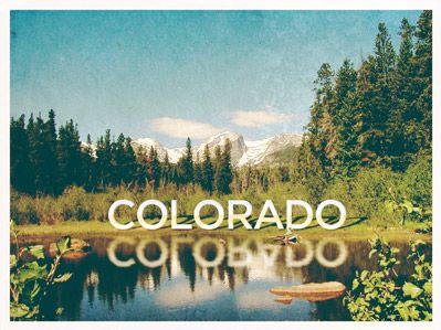 Inspiring Typography Designs Based on Cities & States Inspiring Typography, Yearbook Inspiration, Colorado Girl, Colorado Living, Typography Designs, Living In Colorado, Life Vision, Logo Typography, Colorado Homes