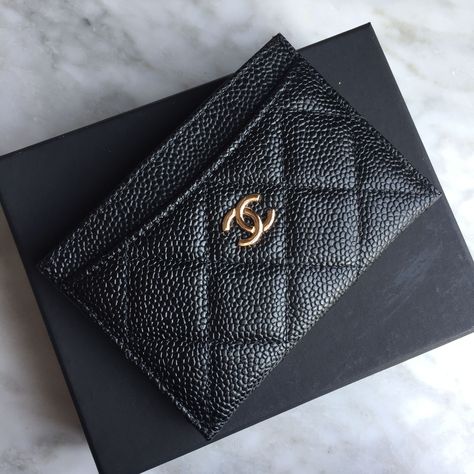 I use this Chanel card holder as my wallet. It forces me to carry less and be more purposeful with my spending. I never hold cash in it because it doesn't fit and...I will most likely spend it if it's on hand. You can buy it at Nordstrom. #chanel #designer #fashion #fashionstaple #wallet #schimiggy #afflink #nordstrom Card Holder Chanel, Chanel Cardholder, Chanel Card Holder, Greece Santorini, Unique Handbags, Chanel Wallet, Jackets Jeans, Fancy Bags, Luxury Purses