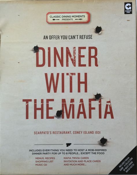 Dinner with the Mafia Mafia Theme Party Decoration, Mafia Party Decorations, Mafia Party Aesthetic, Mafia Birthday Party Ideas, Scarface Party, Mafia Party Game, Mafia Theme Party, Emily Aesthetic, Mafia Theme