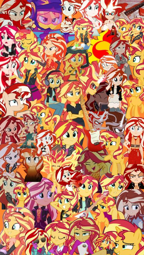 #sunsetshimmer Sunset Shimmer Wallpaper, Shimmer Wallpaper, Celestial Inspiration, Equestria Girl, My Little Pony Comic, Mlp Equestria Girls, Sunset Shimmer, Mlp Pony, Mlp My Little Pony