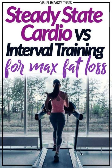 Types Of Cardio Exercises, Cardio For Fat Loss, Steady State Cardio, Types Of Cardio, Cardio Exercise, Best Cardio, Body Motivation, High Intensity Interval Training, Interval Training