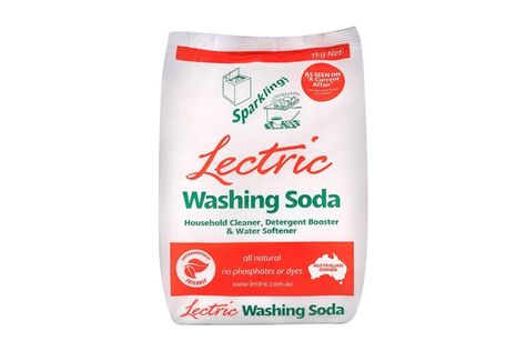 How to use washing soda: how to clean with washing soda | Better Homes and Gardens Washing Soda Uses Cleaning, Washing Soda Uses, Diy Washing Soda, How To Use Washing Soda In Laundry, Spot Cleaning Carpet, Brighten Whites, Arm And Hammer Super Washing Soda, How To Wash Shoes, Laundry Booster