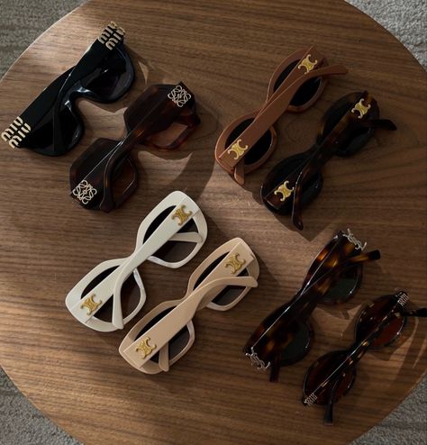 #sunglasses #loewe #miumiu #celine #celinesunglasses #loewesunglasses #yslsunglasses #miumiusunglasses #fashion #aesthetic Loewe Sunglasses, Semi Dresses, Ootd Women, Celine Sunglasses, Designer Shades, Dope Jewelry, Sunglasses Vintage, Sunglass Frames, Miu Miu