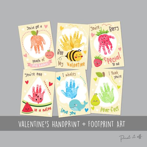 Bee My Valentine, Footprint Craft, Craft Kids, Footprint Art, Valentines Ideas, Craft Printing, Baby Memories, Valentine Special, Diy Prints