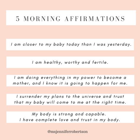 Infertile Affirmations, Quotes About Trying To Conceive, Affirmation To Get Pregnant, Positive Getting Pregnant Affirmations, Affirmation For Getting Pregnant, Affirmation For Conceiving, Affirmations For Fertility, Ivf Positive Affirmations, Getting Pregnant Affirmations