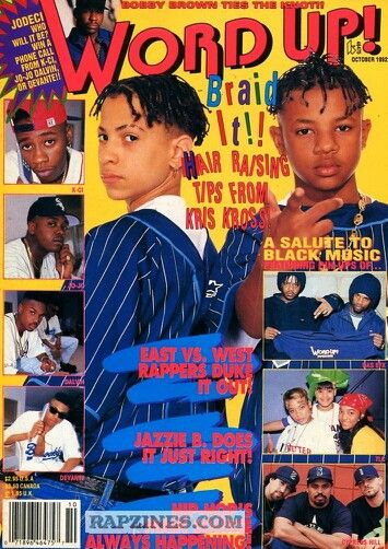 Welcome to the 90's Entertainment Music News for celebrity news entertainment & style @ www.entertainmentmusicnews.com 90s Rnb Posters, Word Up Magazine 90s, Rapper Posters, Word Up Magazine, Rnb Aesthetic, Kriss Kross, Kris Kross, Black Magazine, 90s Hip Hop Fashion