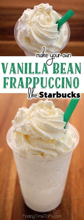 Vanilla Bean Frappuccino Recipe, Starbucks Vanilla Bean, Vanilla Bean Frappuccino, Starbucks Vanilla Bean Frappuccino, Resep Starbuck, Danger Danger, Starbucks Vanilla, Frappe Recipe, Frappuccino Recipe